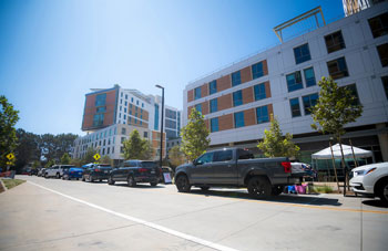 cars lined up