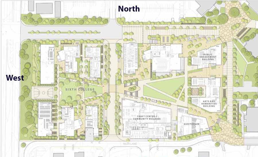 map of site