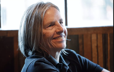 Eileen Myles, Literature Professor, Smiling